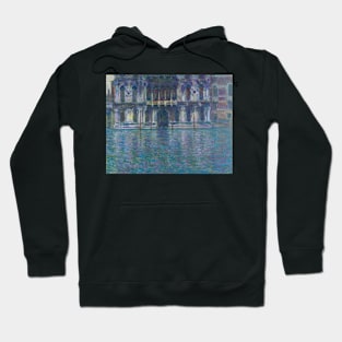 Le Palais Contarini by Claude Monet Hoodie